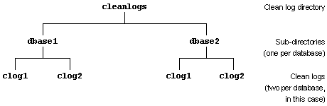 Clean Log File System Structure