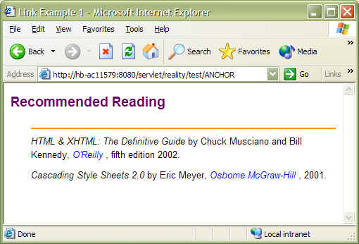 Subroutine result in browser