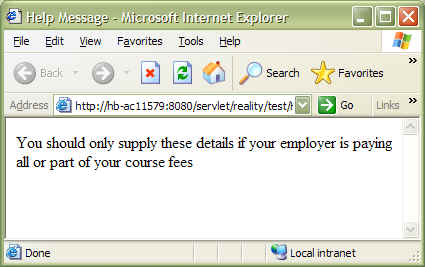 Subroutine result in browser - help