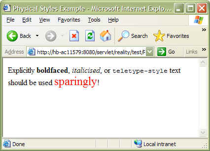 Subroutine result in browser