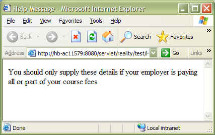 Subroutine result in browser - help
